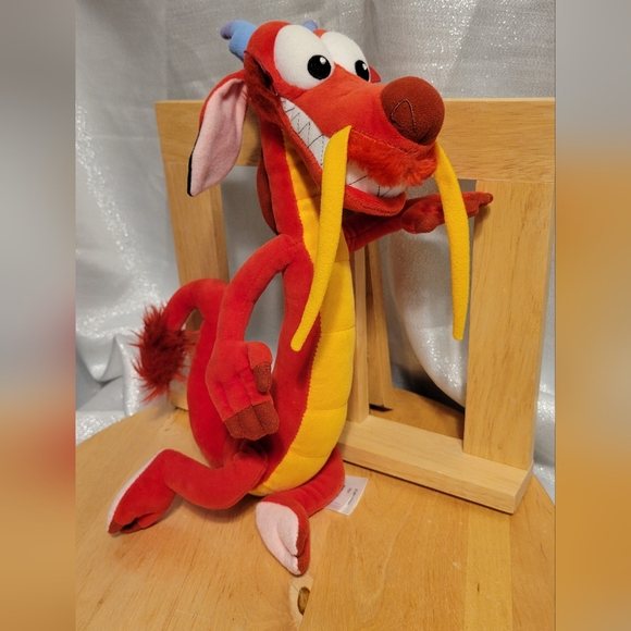 Original Disney Store Mulan Mushu Dragon Plush Stuffed Animal - Picture 2 of 14